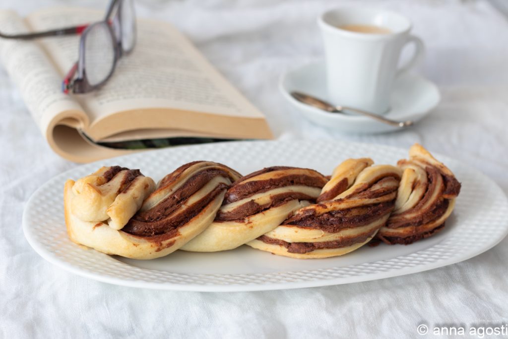 Tresse au nutella maison